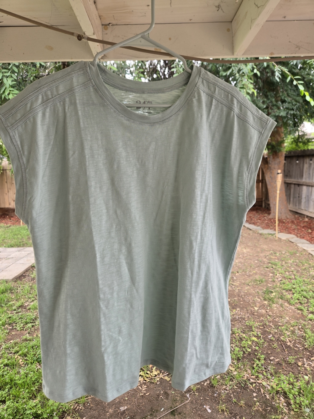 Maurices Light Sage Green Crewneck Tank
